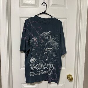 Darc Sport Cerebus V3 Premium Vintage Tee in Darc Blue